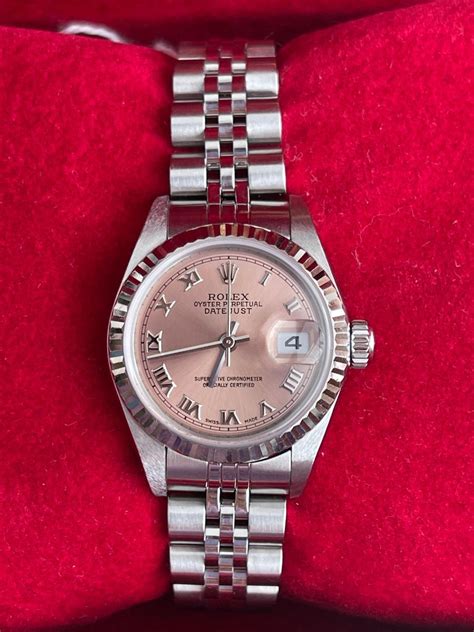 rolex baby pink face